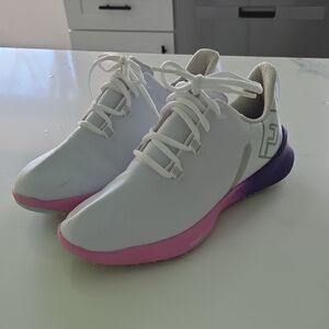 FootJoy White and Pink Women's  Golf Shoes